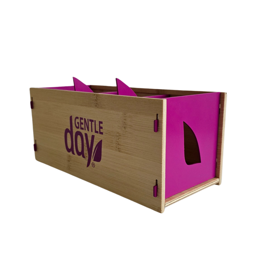 Tuščia dėžutė higienos priemonėms