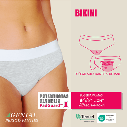 Menstruacinės kelnaitės Bikini